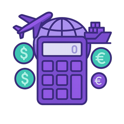 Ícone Calculadora de Custos de Importação