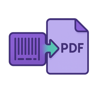 Ícone Conversor ZPL para PDF